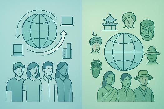 Homogénéisation et Diversification Culturelle dans le Contexte de la Mondialisation