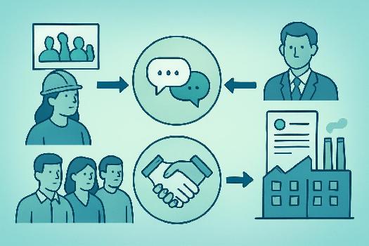 Les institutions du marché du travail : syndicats et organisations patronales