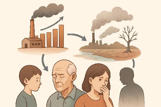 Lien entre Externalités Négatives, Croissance Économique, Pollution et Impact sur la Santé