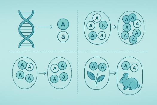 Facteurs de variation des fréquences alléliques et génotypiques