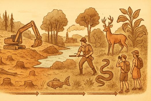 Impact de l'activité humaine sur les aires protégées