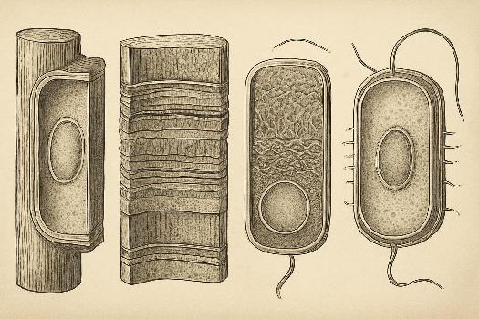 La Paroi Cellulaire : Structure et Rôle chez les Végétaux et les Bactéries