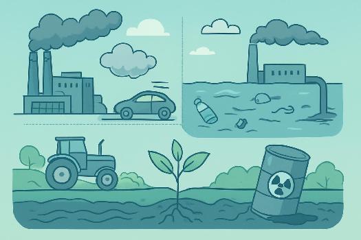 La Pollution : Air, Eau et Sols - Un Enjeu Crucial pour l'Environnement