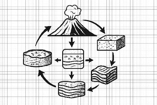 Le cycle des roches : Une transformation perpétuelle