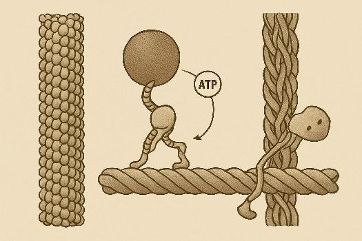 Le Cytosquelette et les Protéines Motrices : Un Tandem Dynamique