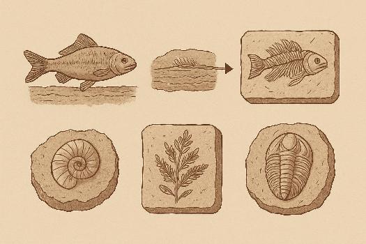 Les Fossiles: Fenêtres sur le Passé Évolutif