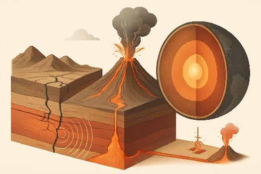 Séismes et Volcanisme : Manifestations de l'Activité Interne de la Terre