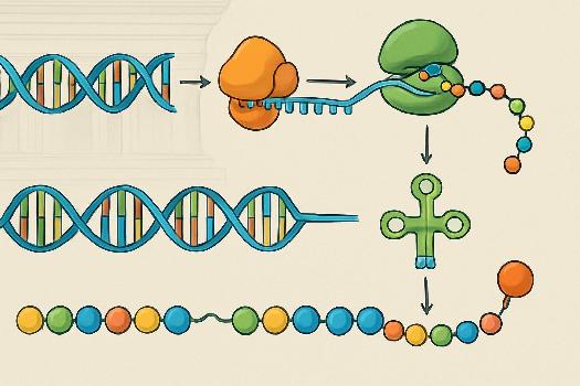 Transcription et Traduction : Les Étapes Essentielles de l'Expression Génétique